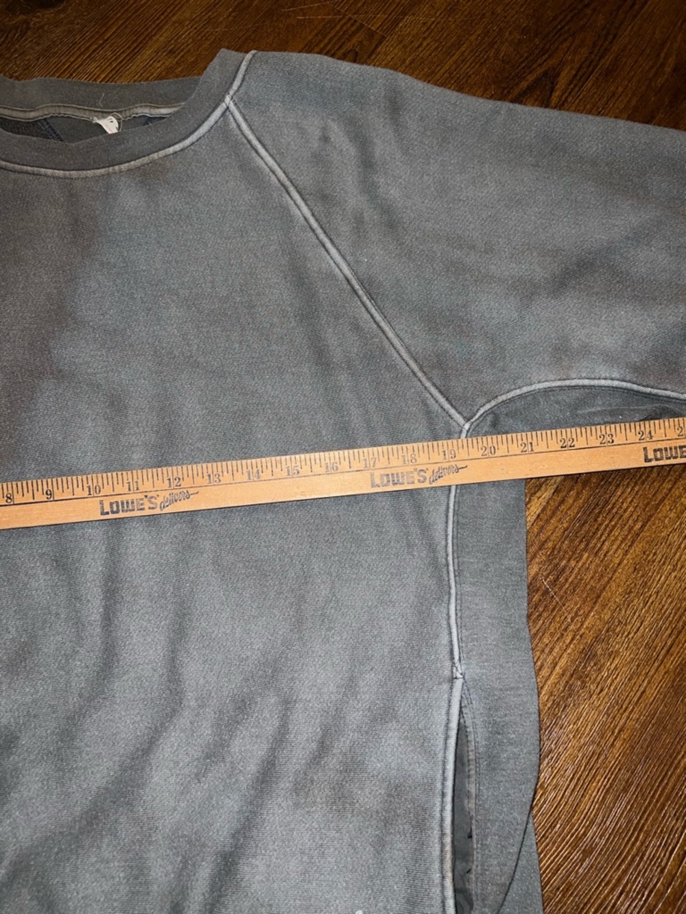 FP Movement Gray Better Days One of a Kind Oversized Pullover Sweatshirt Size M - Picture 8 of 13